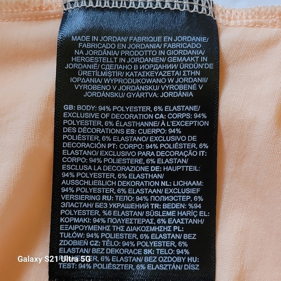 The North Face Womens Wander Crossback Cropped Tank Top Apricot Ice 1X NWT - Picture 5 of 10